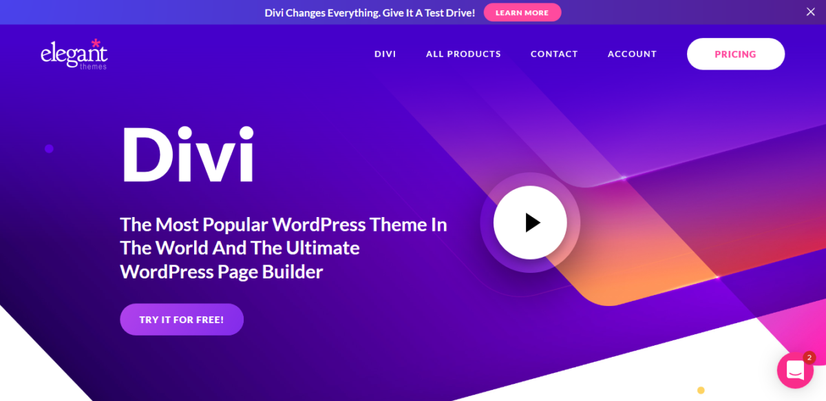 Divi Builder WordPress-Theme-Visual-Page-Builder